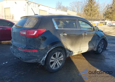 2013 Kia Sportage Ex z USA, uszkodzony, nr VIN KNDPCCA25D7529500